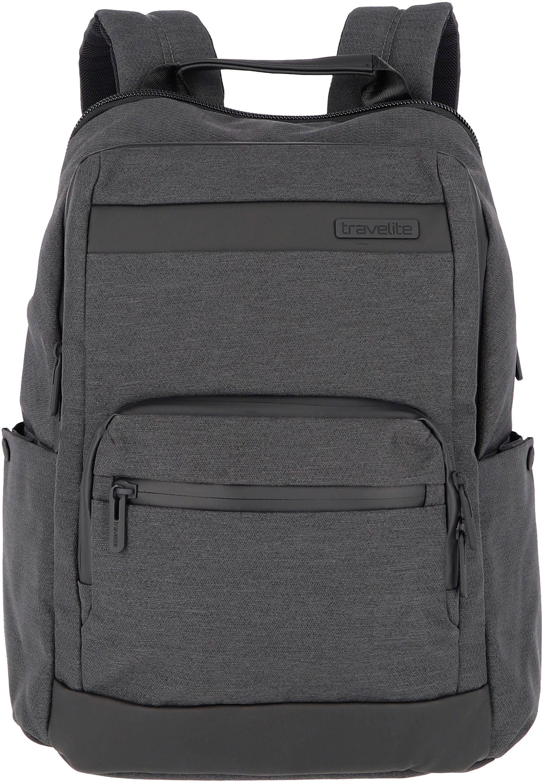 cm, Meet, 41 Antracite travelite anthrazit, erweiterbar Rucksack