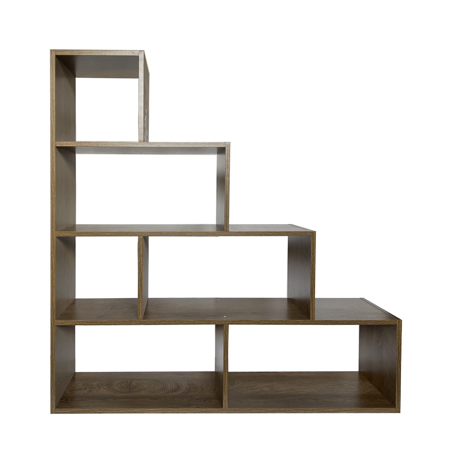 HTI-Living Raumteilerregal Stufenregal in Eiche Holzoptik Raumteiler, Stück günstig online kaufen