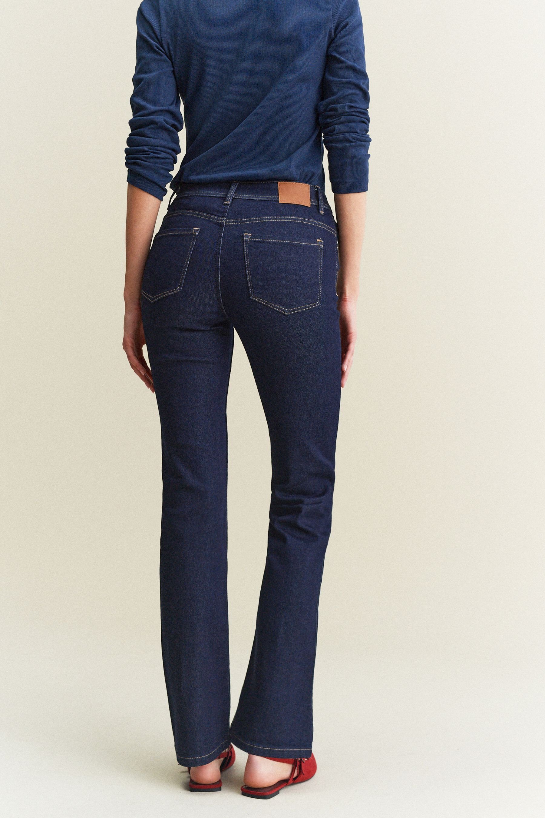 Next Bootcut-Jeans Superweiche Bootcut-Jeans, Kurzgröße (1-tlg) günstig online kaufen