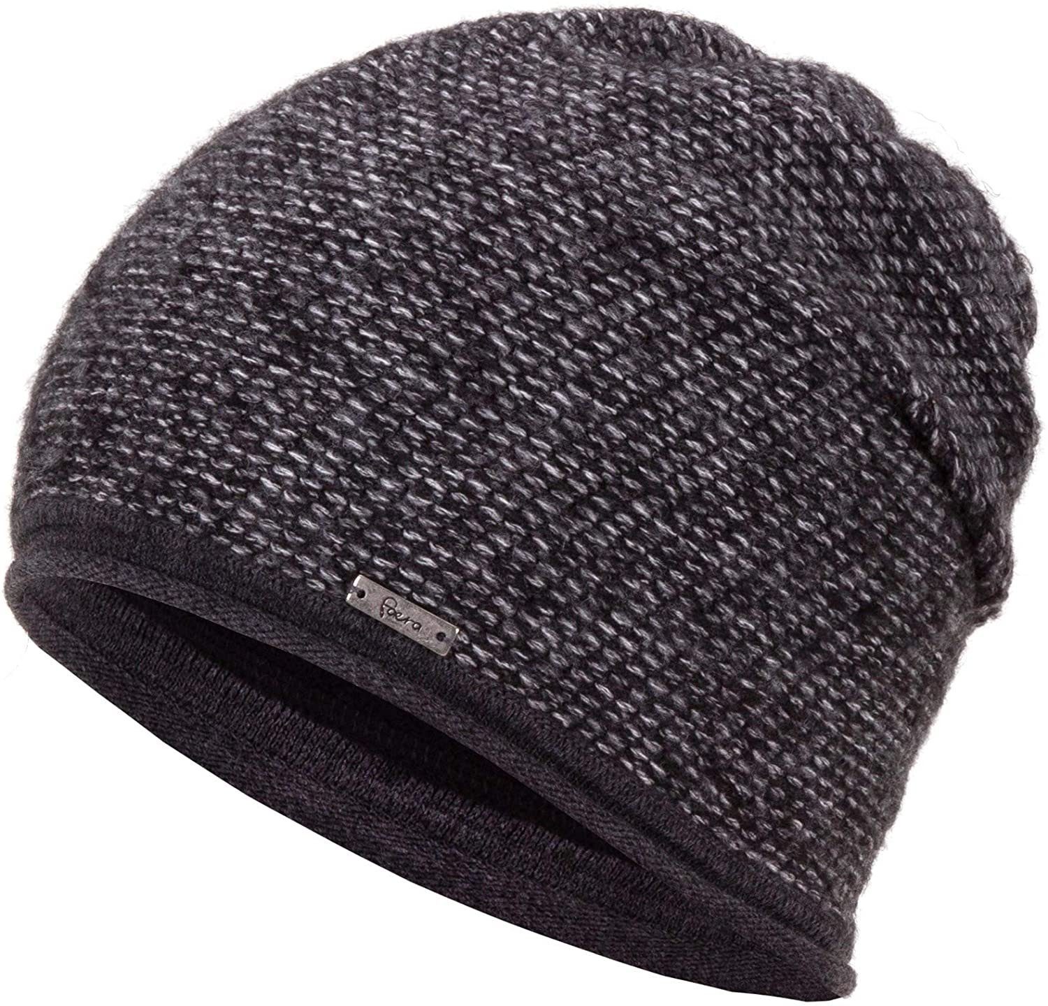Strickmütze Wintermütze warm Winter Mütze Strick-Mütze Beanie-Mütze Damen One-Size
