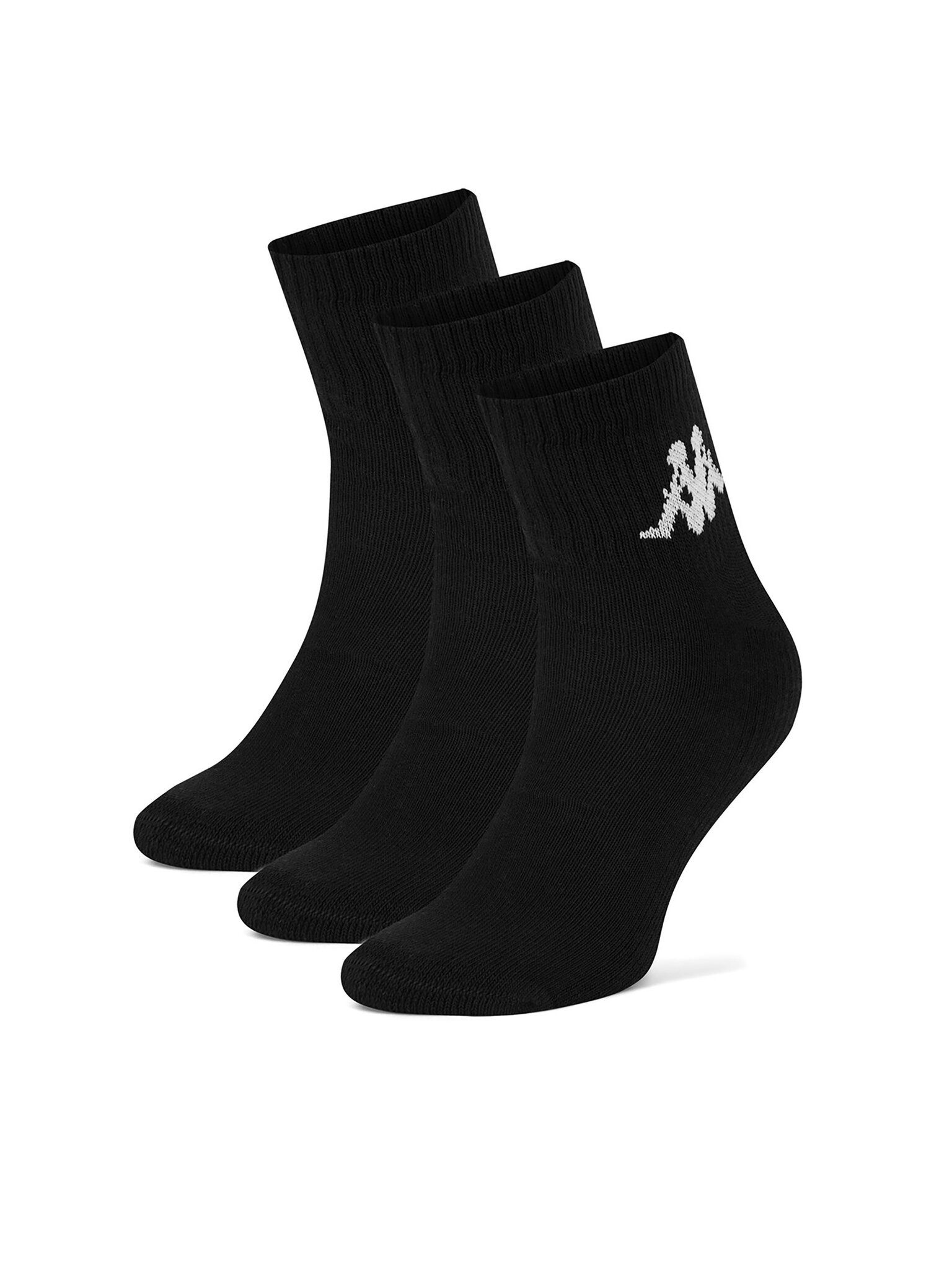 Kappa Носки Kappa Носки Unisex Z4444_AW24 (3-PACK) Schwarz