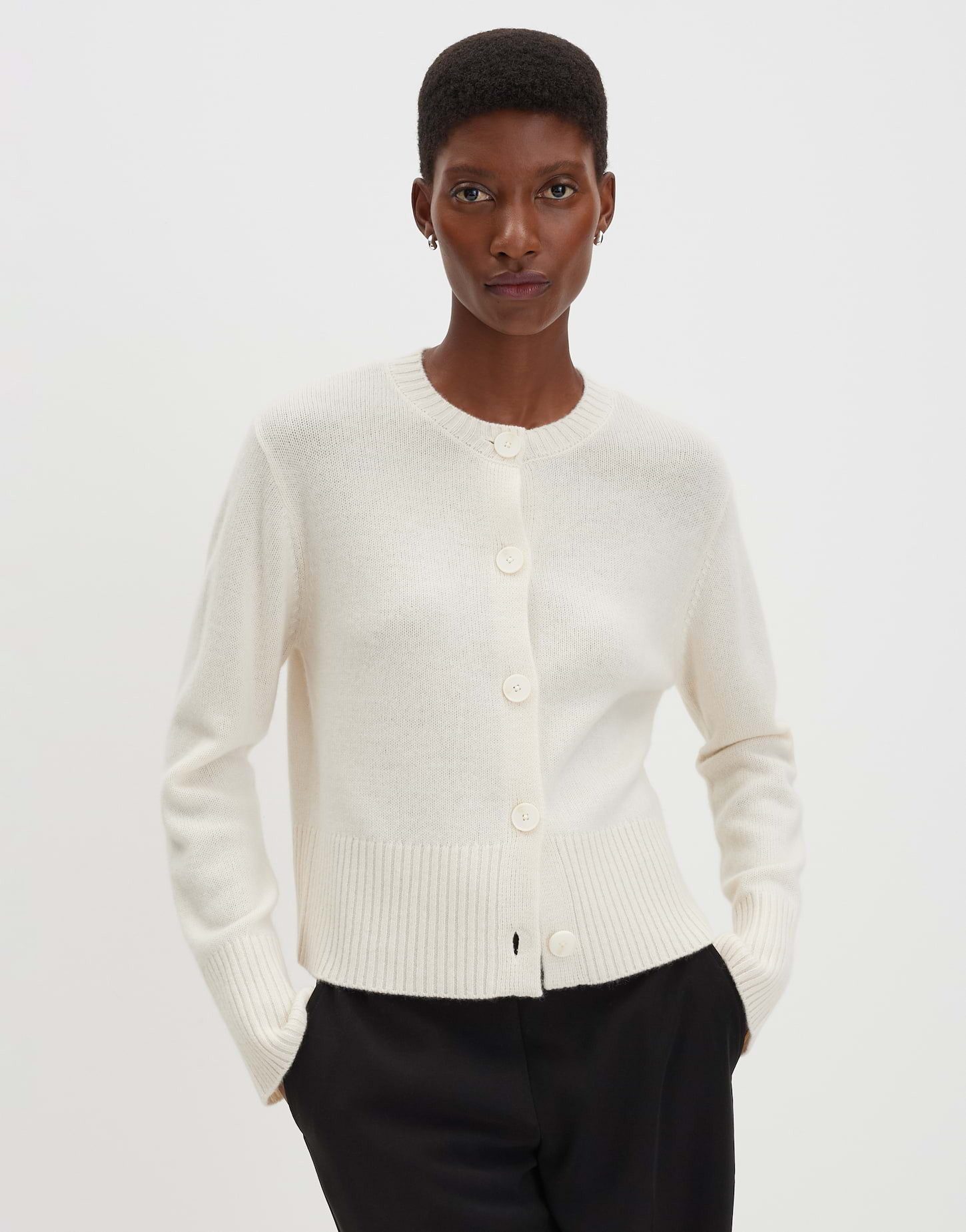 someday Strickjacke TEOLA Regular aus 100% Kaschmir lockere Passform, weicher Griff