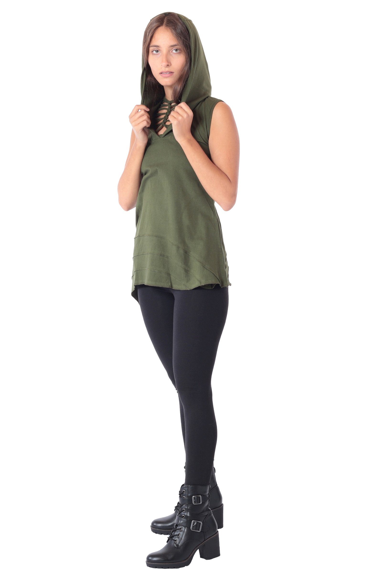 PUREWONDER Tunikakleid Ärmelloses Sommerkleid aus Jersey günstig online kaufen