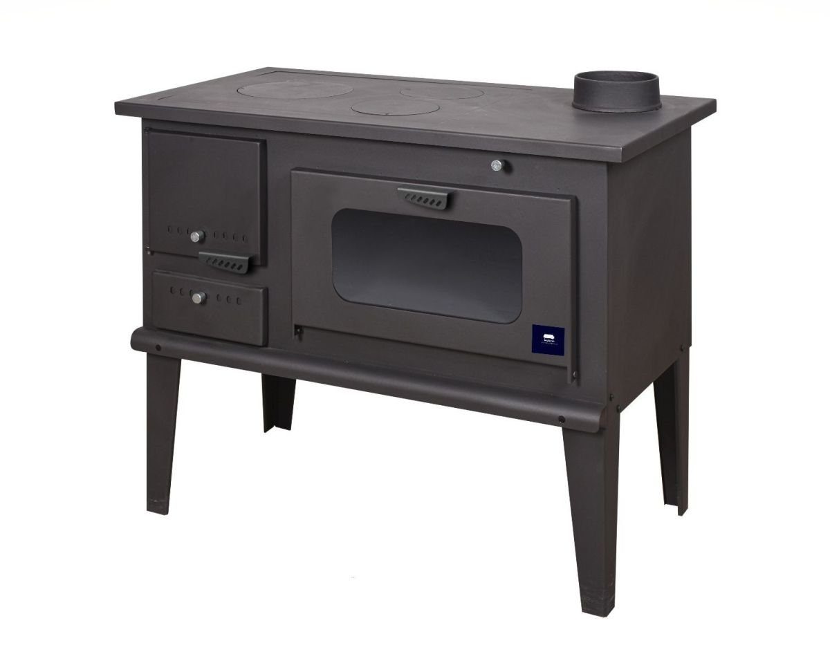 moeby24 Kaminofen Küchenofen Holzherd Kaminofen Herd Gusseisen 7,9KW BimSch günstig online kaufen