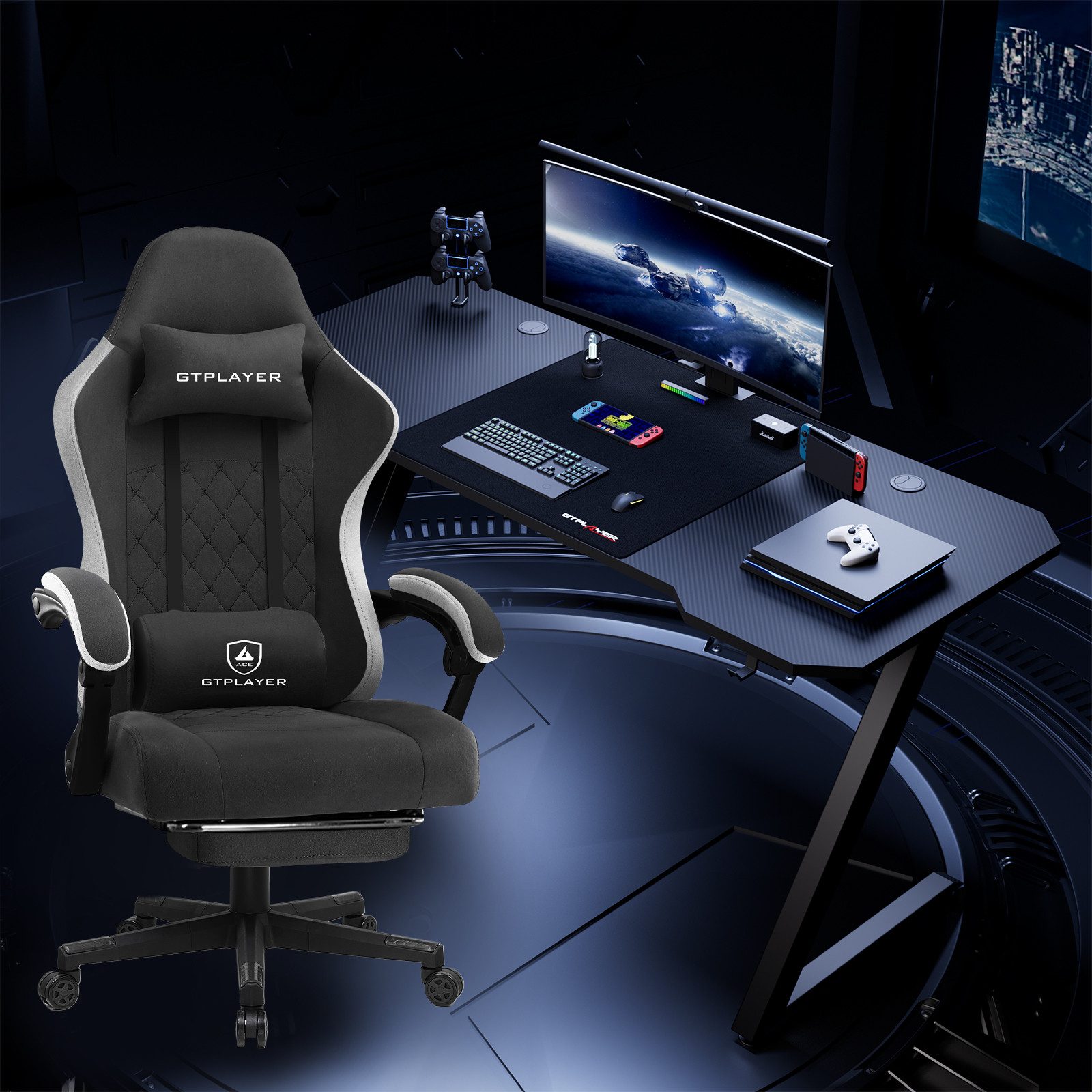 GTPLAYER Gamingtisch Gaming Tisch + Gaming günstig online kaufen