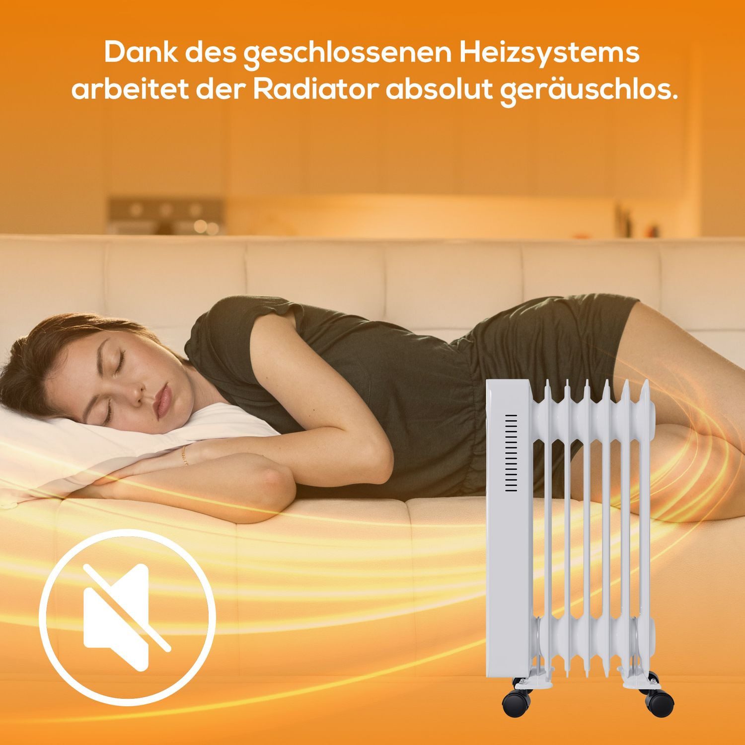 TroniTechnik Ölradiator Ölradiator in weiß, mobile Elektroheizung 7 Rippen, 1500Watt, energiesparend, Elektroheizung, 1500 Watt, 3 Stufen – Bild 5 von 5