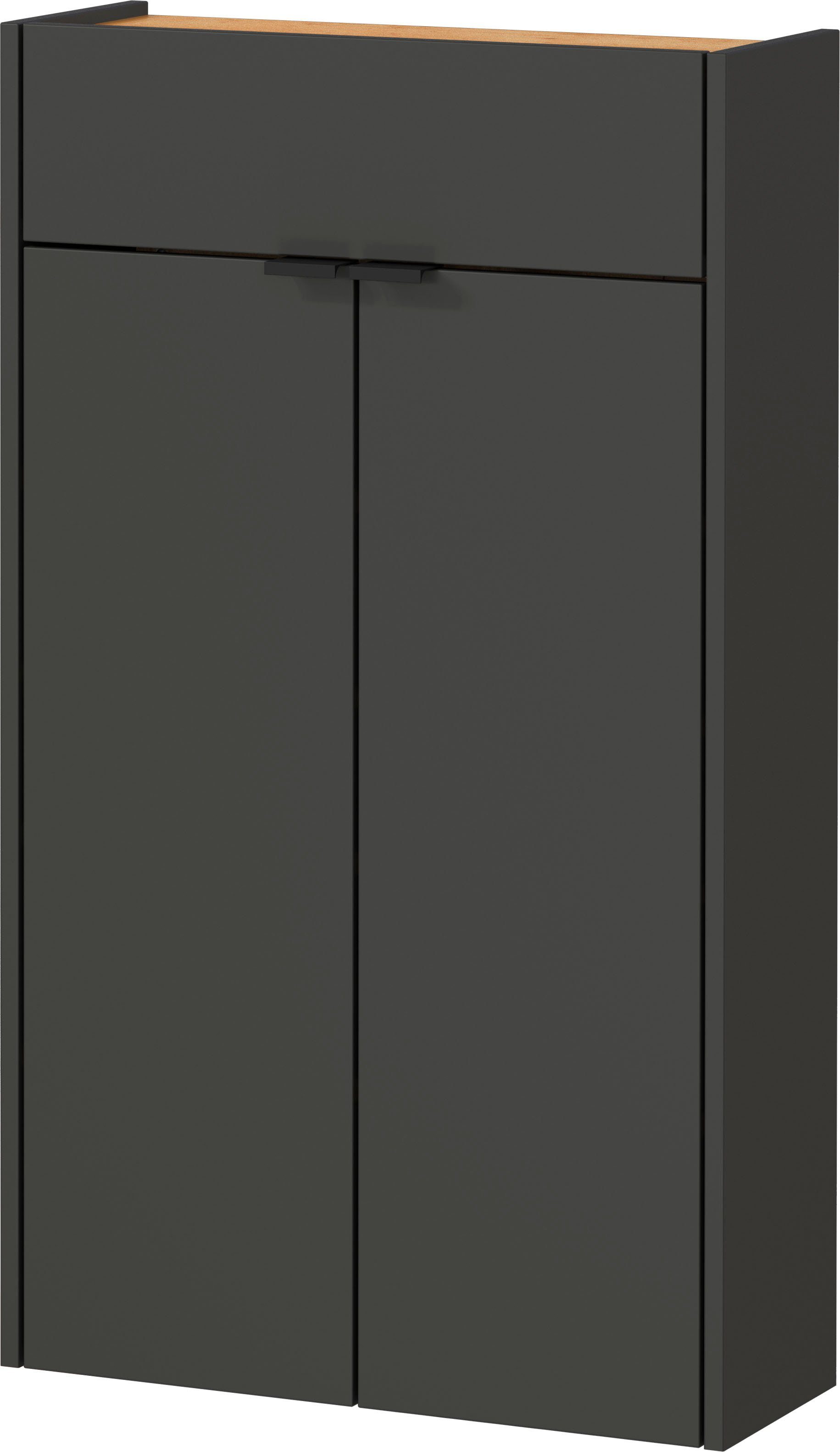GERMANIA Schuhschrank Ameca (1-St) mit Schubl.,für schmale Flure,Tiefe: 22cm,Soft-close,verstellb. Böden