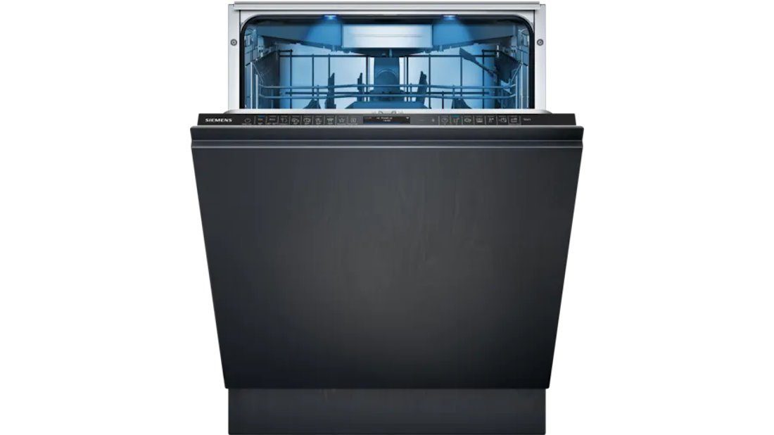 SIEMENS vollintegrierbarer Geschirrspüler iQ700 SN87TX00CE, 9.5 l, 14 Maßgedecke