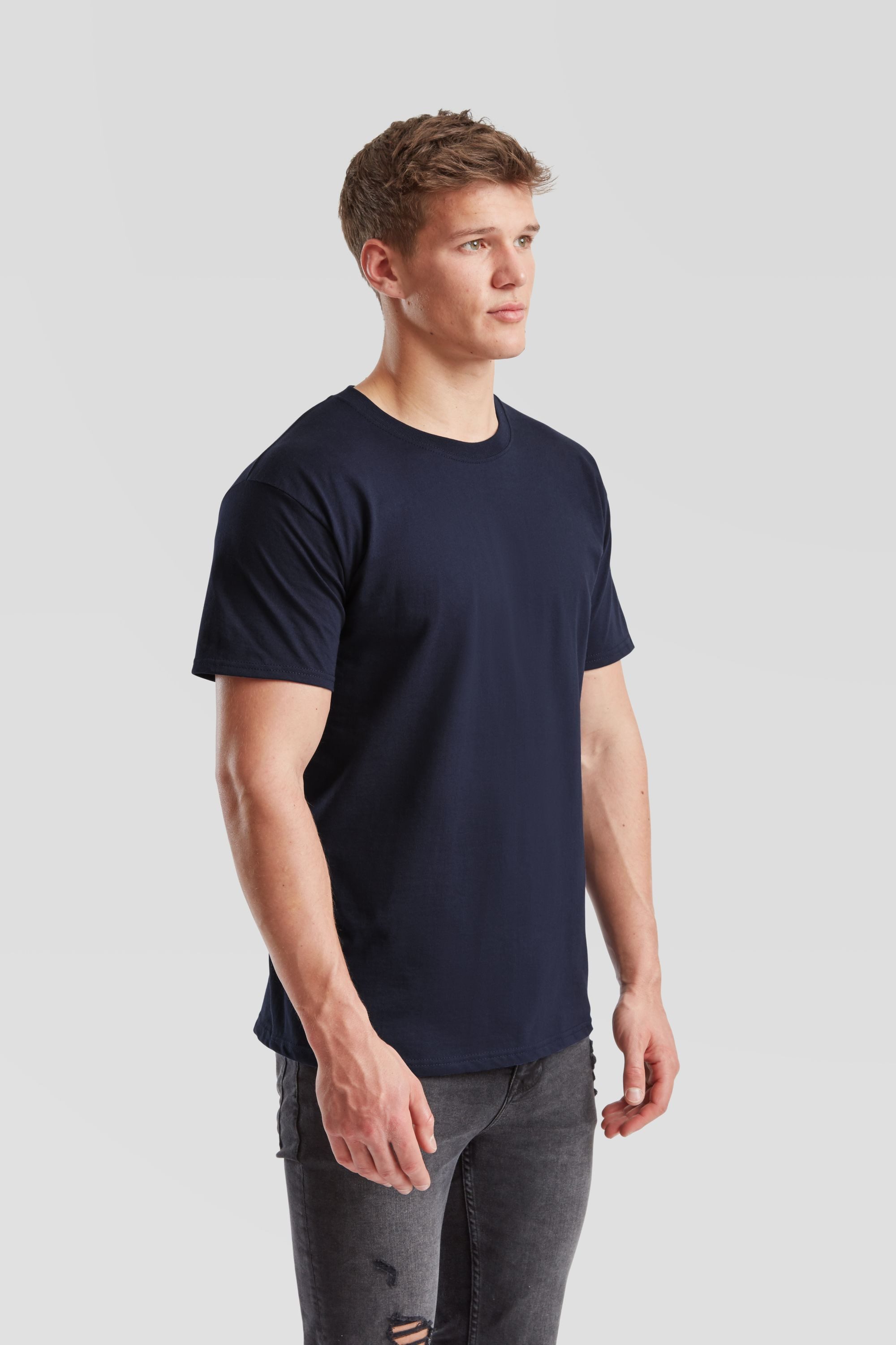Fruit of the Loom Rundhalsshirt Iconic 195 T-Shirt – Bild 4 von 5