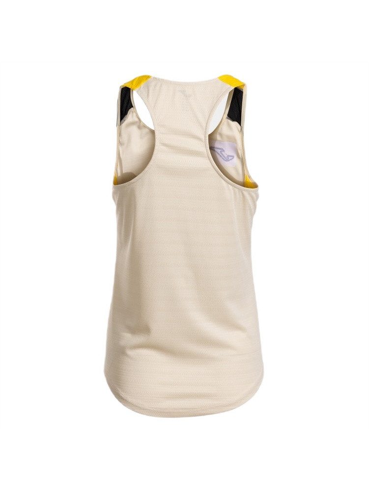 Joma Tanktop Sport-Tank Top Montreal (100% Polyester) beige/gelb Damen