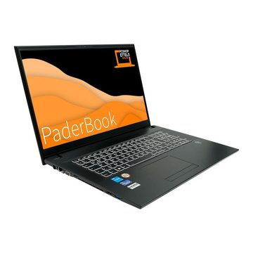 PaderBook Basic i77 Notebook (43,90 cm/17.3 Zoll, Intel Core i7 1255U, Iris Xe Graphics G7, 500 GB SSD, fertig installiert & aktiviert)