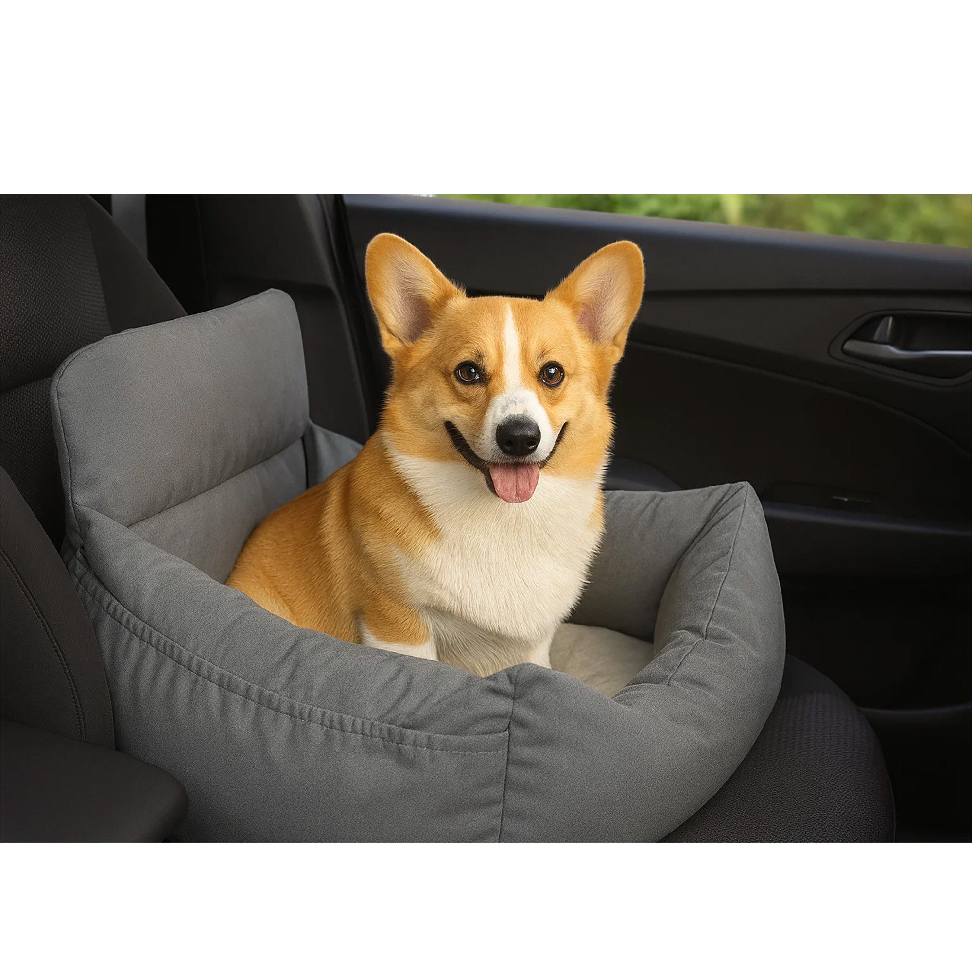 CALIYO Hunde-Autositz Hundesitz, Autositz für Hunde, Haustier-Autositz, hochwertigem Oxford-Tuch und Polypropylen-Gewebe, geeignet für alle Arten von Autos, multifunktionales Hundebett