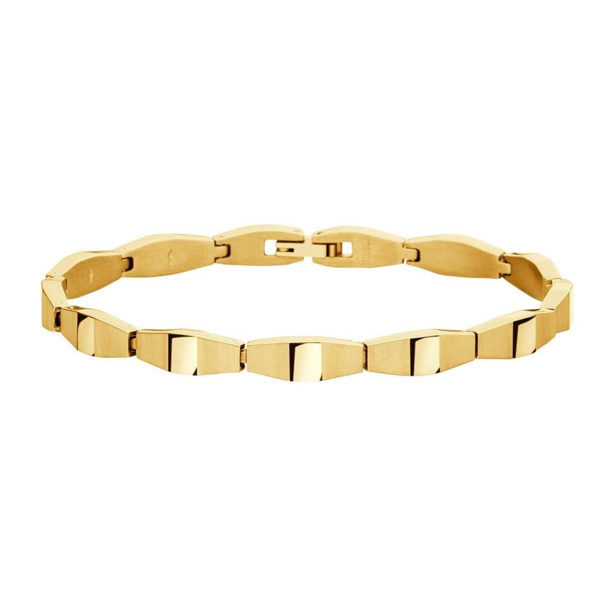Boccia Armband 03076-02, für Damen Titan Goldplattiert