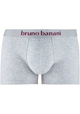 Bruno Banani Boxershorts Short 2Pack Denim Fun (Packung, 2er-Pack) mit melierter Optik