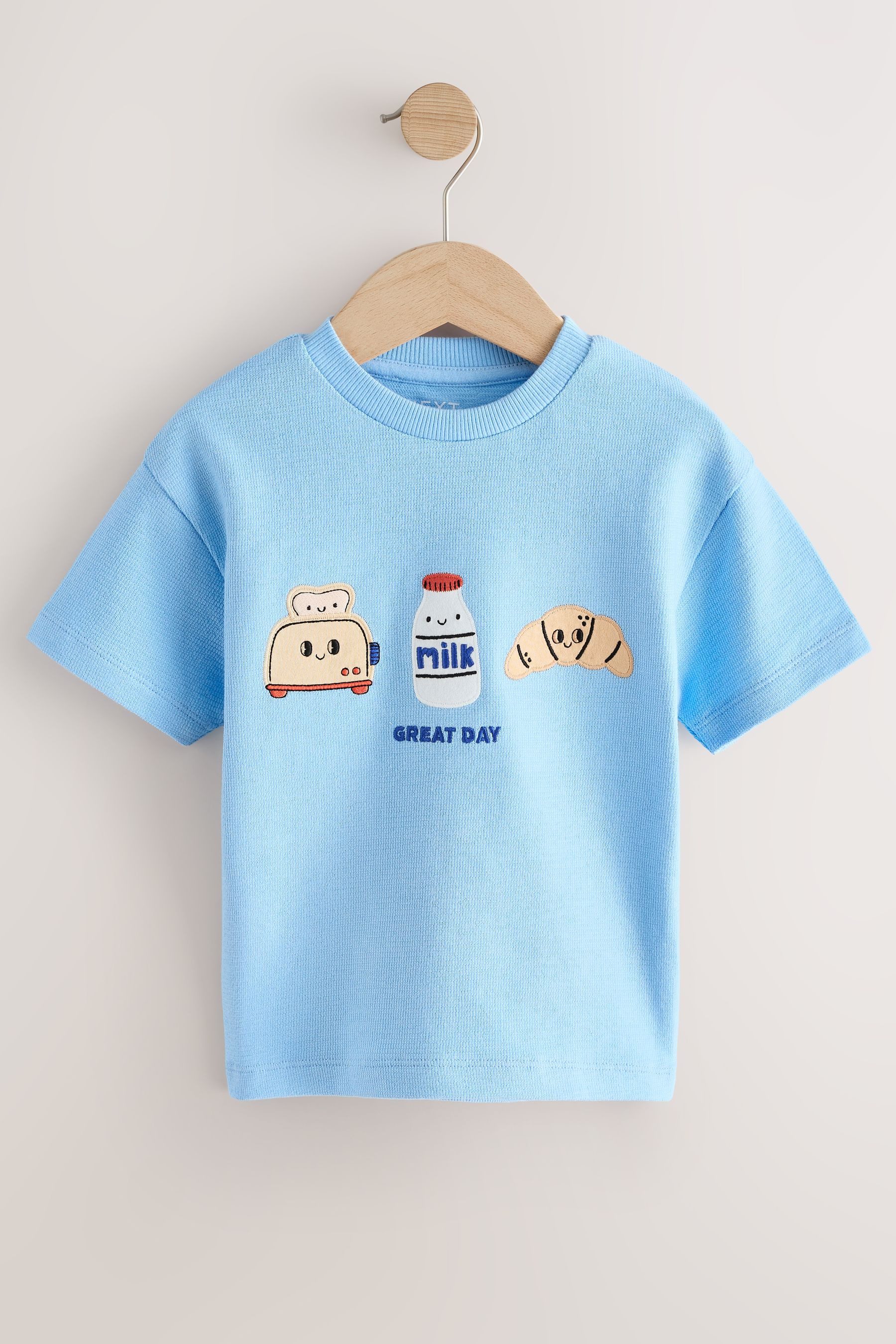 T-Shirt T-Shirt mit Applikation