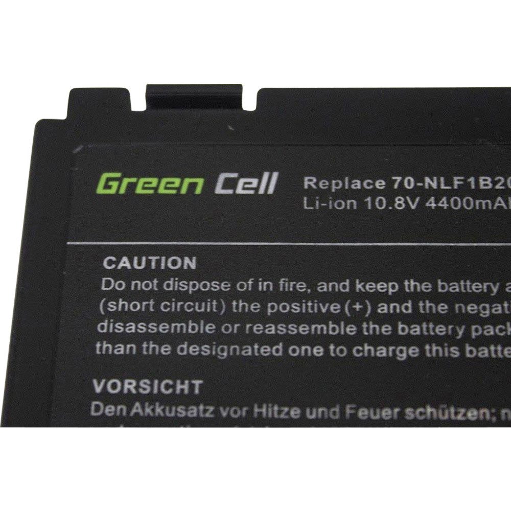 Green Cell Green Cell Notebook-Akku A32-F82 A32-F52 10.8 V 4400 mAh Asus Laptop-Akku 4400 mAh