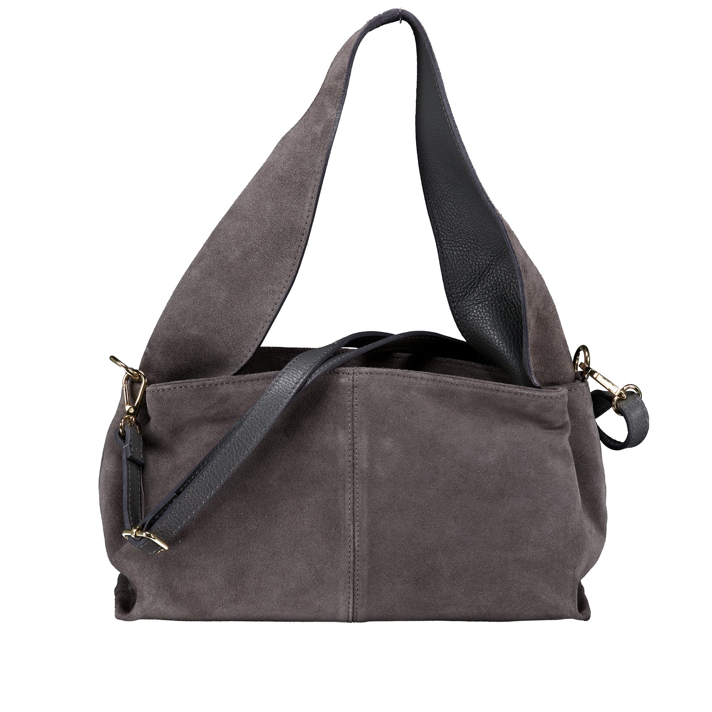 Hausfelder Manufaktur Beuteltasche Velours