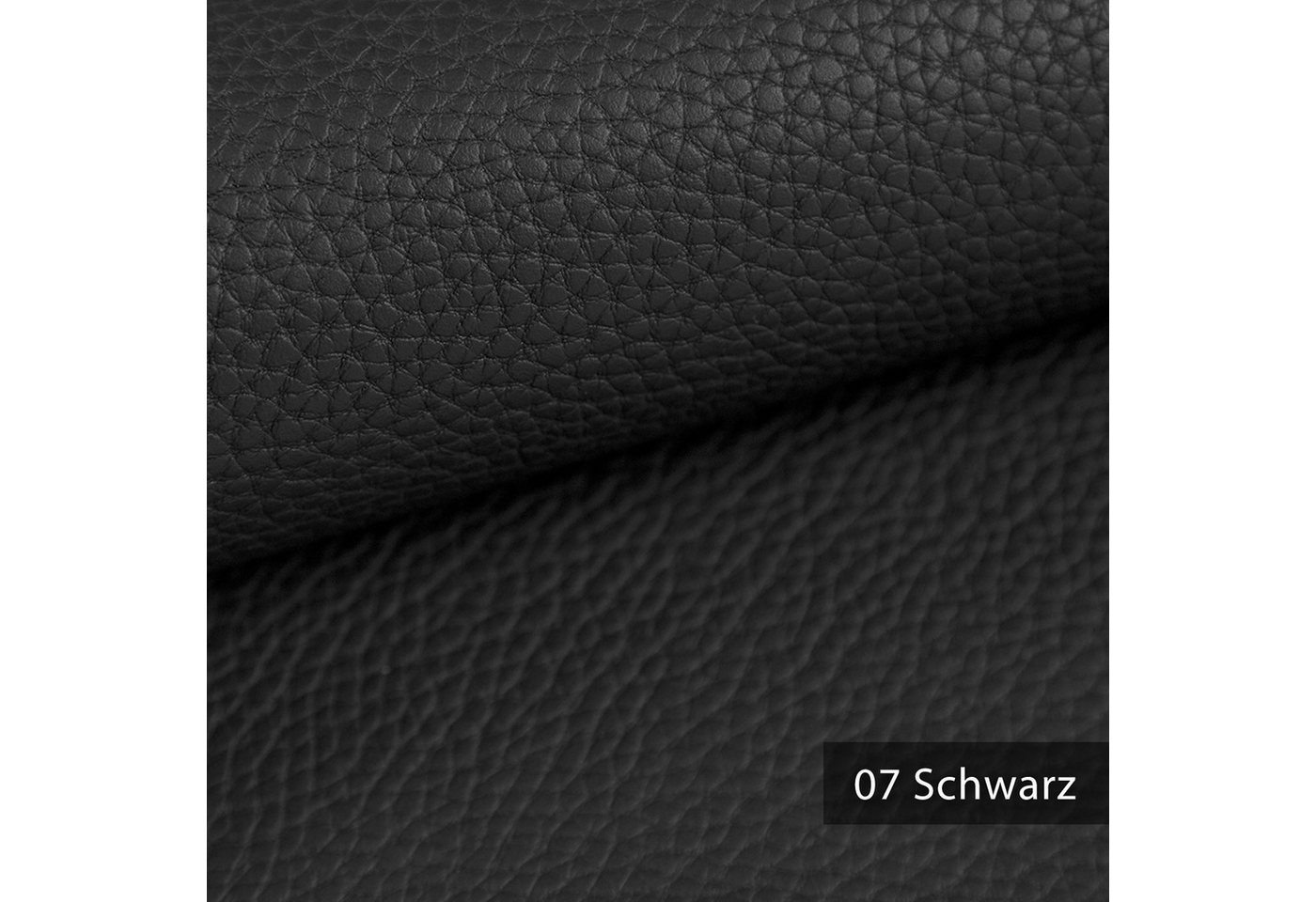 Thumbnail - novely® Stoff BINAU Kunstleder - Möbelstoff aus Echtleder-Fasern-Kombi, Robust, Extra Dick, Pflegeleicht, Meterware, 1lf...
