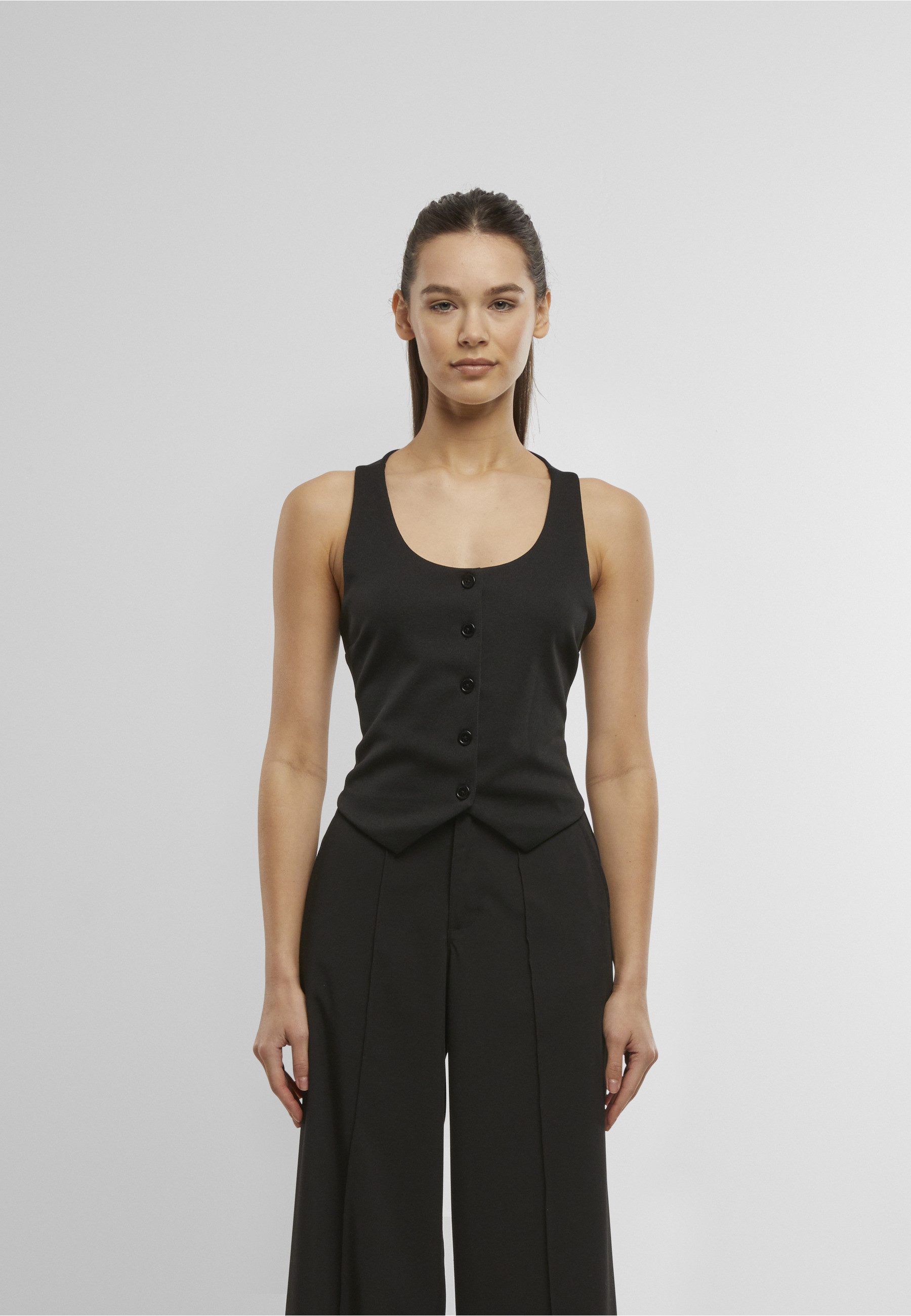 URBAN CLASSICS Steppweste Urban Classics Ladies Jersey Vest