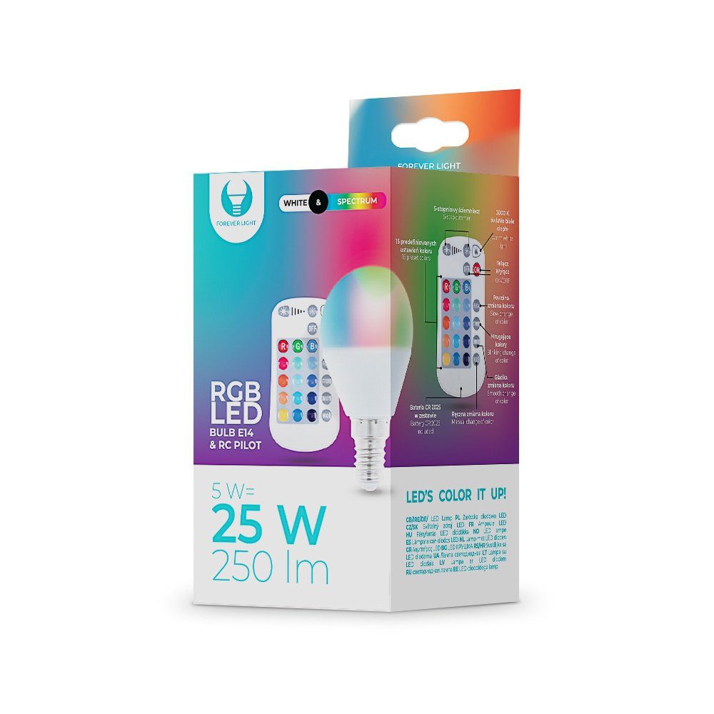 Forever Light LED-Leuchtmittel E14 LED RGB günstig online kaufen