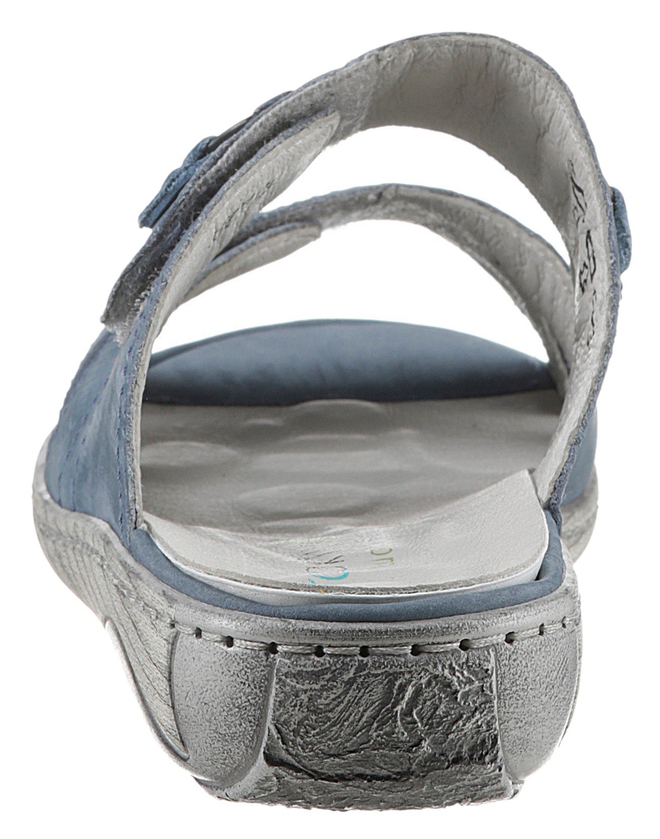 Waldläufer GARDA Pantolette, Keilabsatz, Sommerschuh, Schlappen mit Schmuck günstig online kaufen