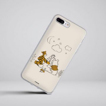 DeinDesign Handyhülle Winnie Puuh Offizielles Lizenzprodukt Disney Best Friends in Nature, Apple iPhone 7 Plus Silikon Hülle Bumper Case Handy Schutzhülle