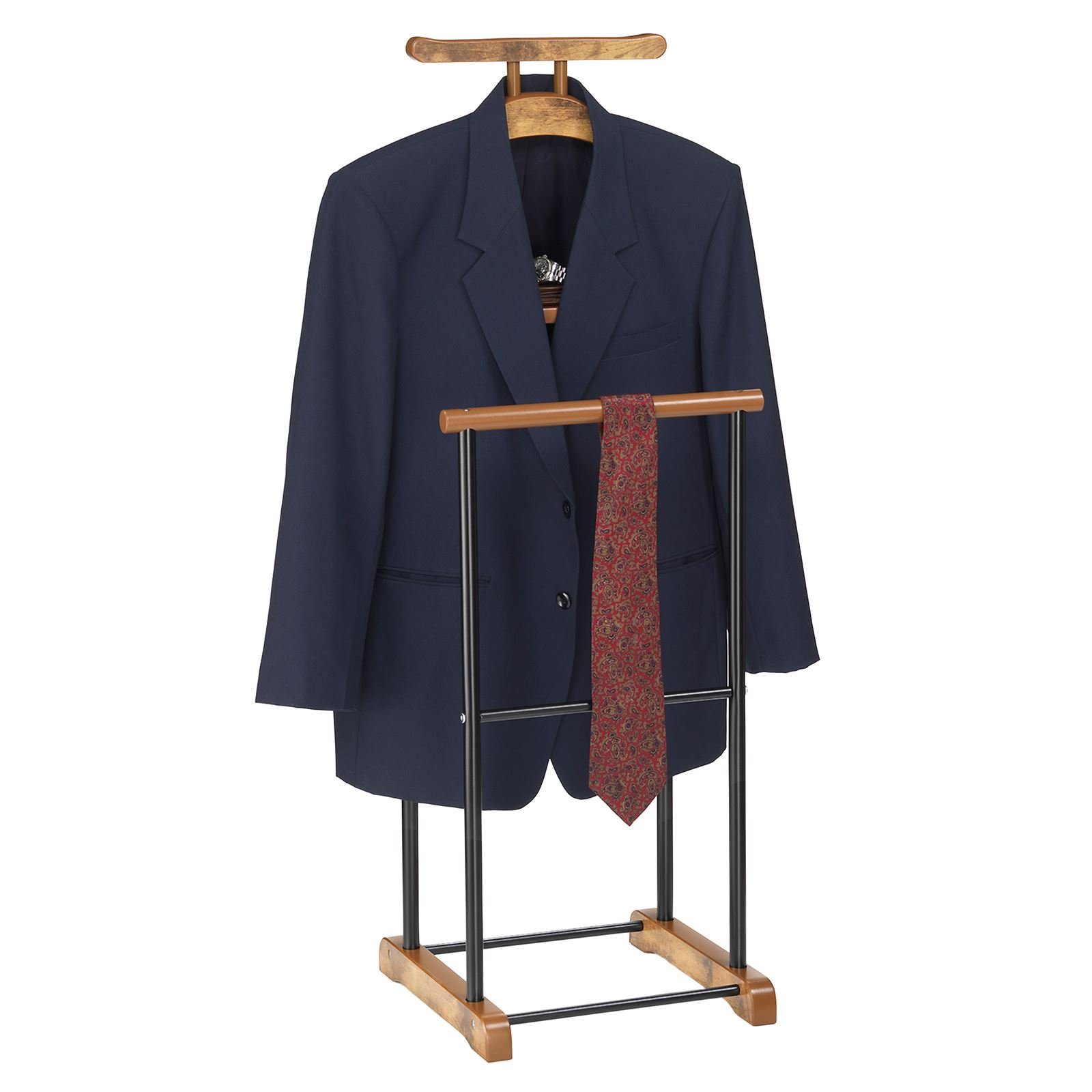 CARO-Möbel Herrendiener MEDINA, Kleiderablage mit Hosenbügel, Kleiderstände günstig online kaufen