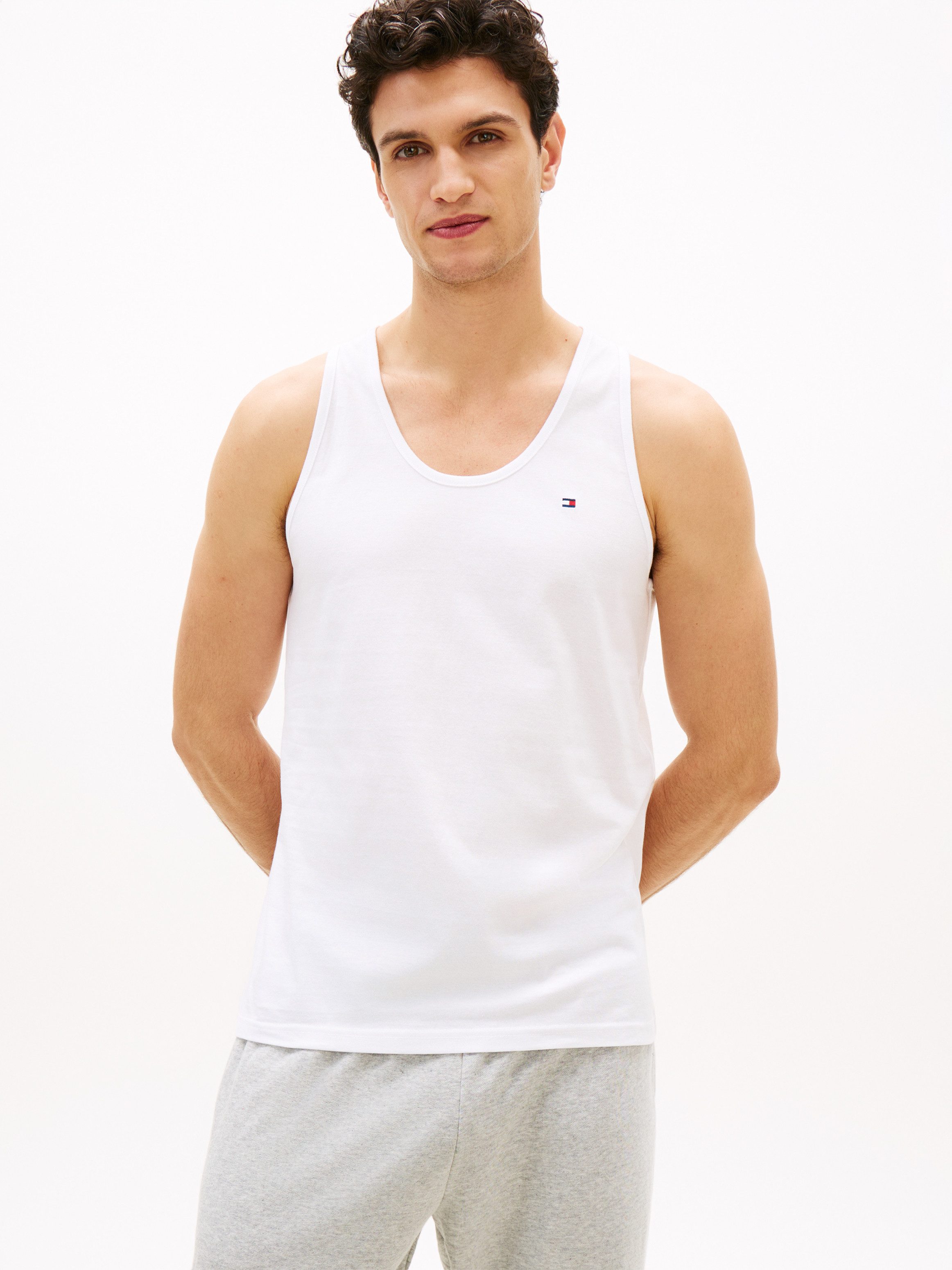 Tommy Hilfiger Underwear Tanktop Regular fit mit Rundhalsausschnitt