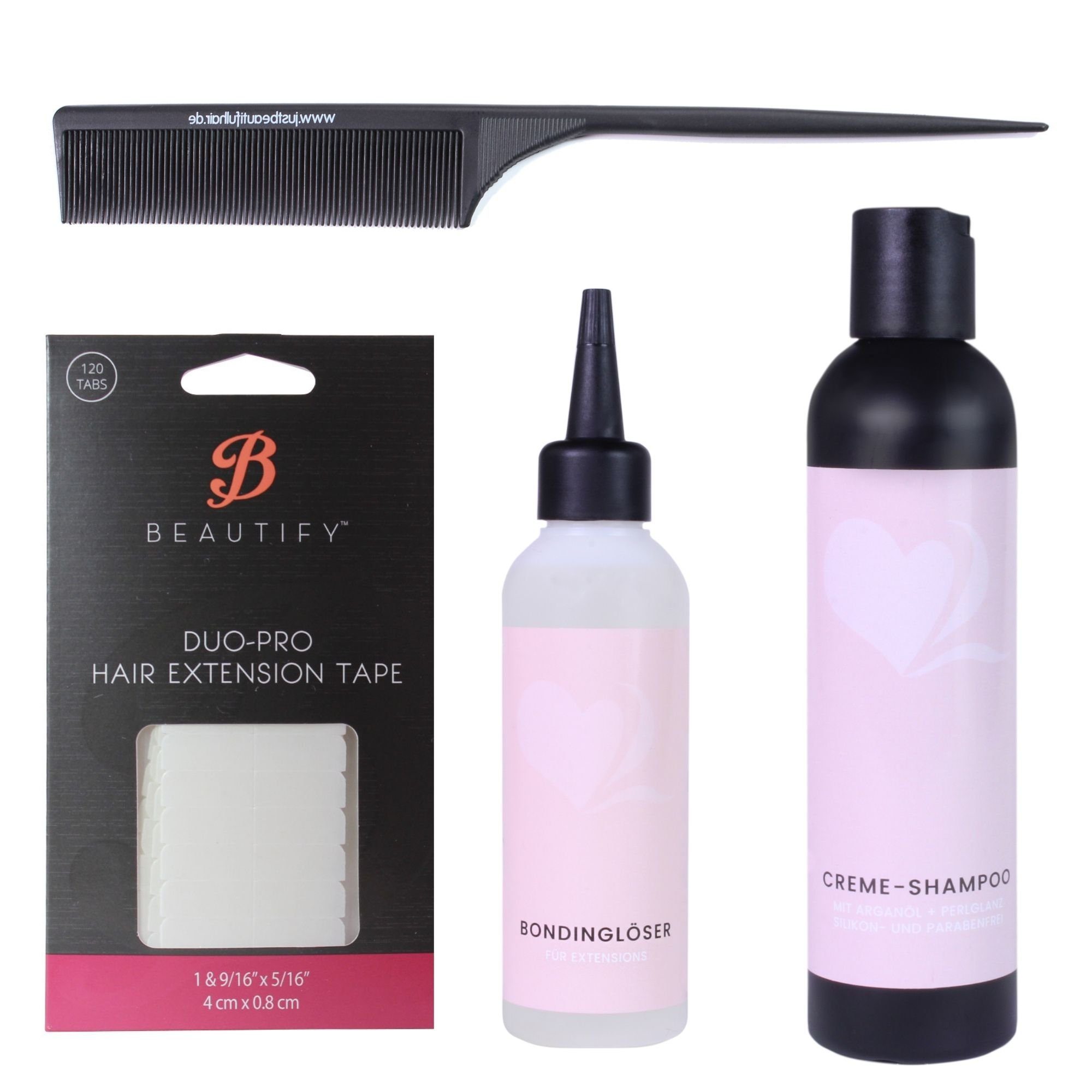 hair2heart Echthaar-Extension Remover-Set für Tape Extensions