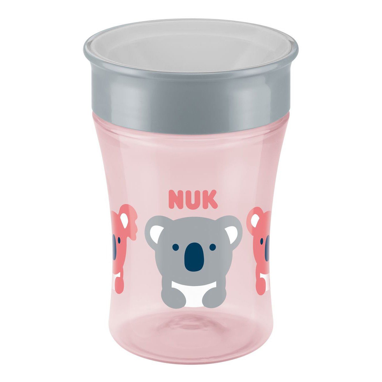 NUK Trinklernbecher NUK Magic Cup Trinklernbecher, 360° Trinkrand, 8+ Monate, Koala 230ml