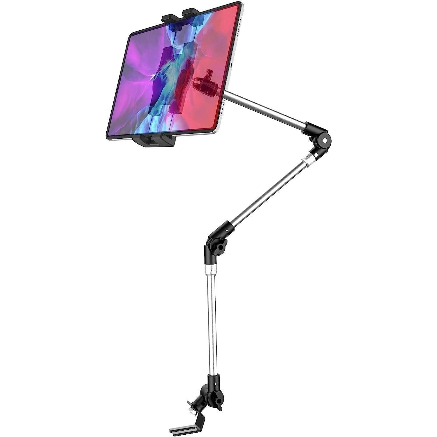 LuxusKollektion Tablet-Halterung Sitzschiene Tablethalterung Auto Lkw Aluminium Langarm 4-13 Zoll