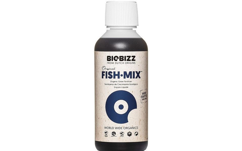 Trend Line Pflanzendünger BioBizz Grow Dünger Fish-Mix 250 ml, Bio