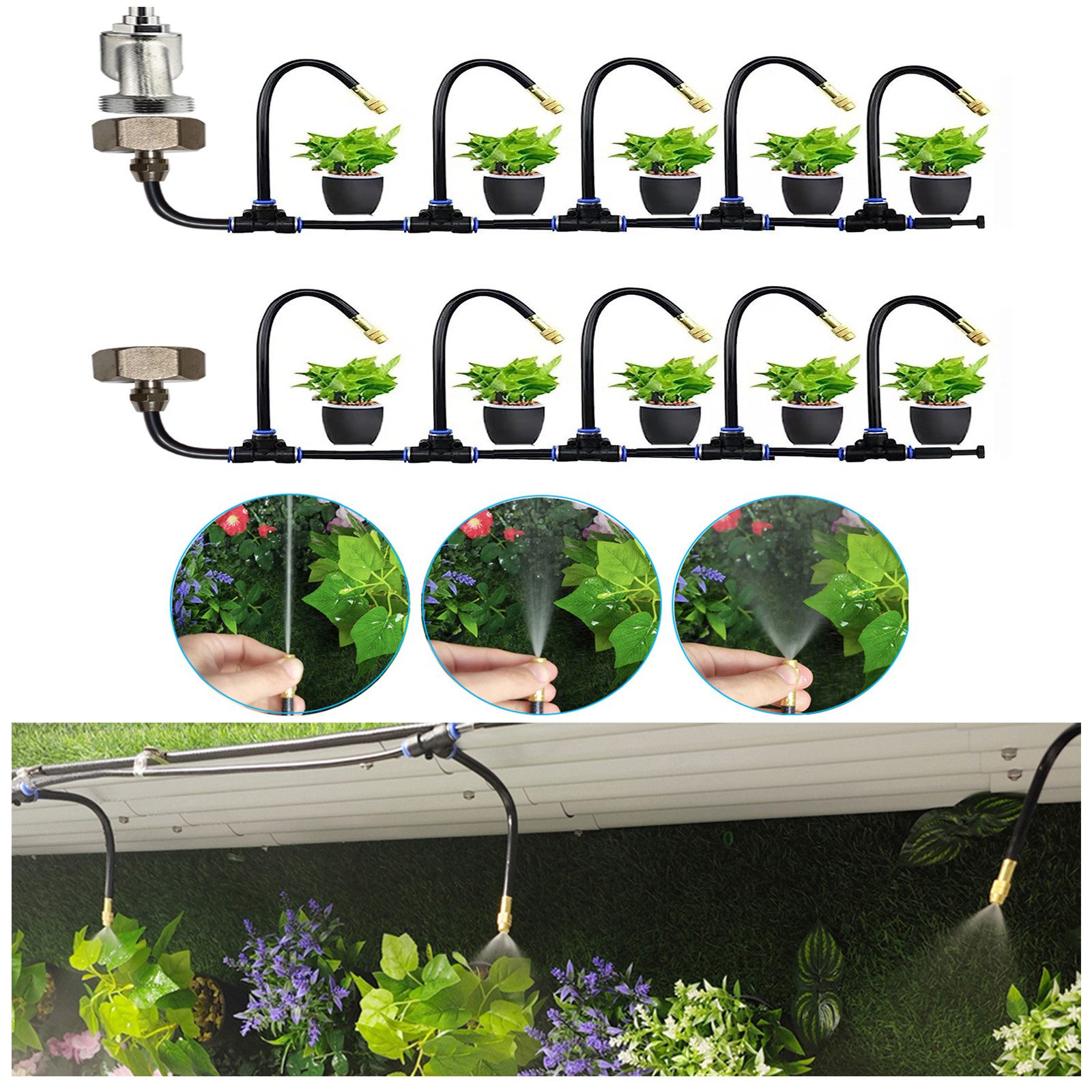 Jibenhome Bewässerungssystem Automatische Bewässerung,Bewässerungssystem Ga günstig online kaufen