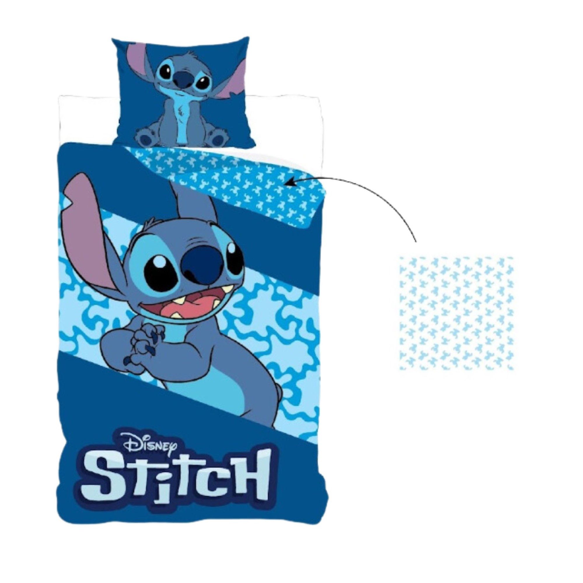 Lilo & Stitch Bettwäsche Lilo & Stitch Bettwäsche Wendebettwäsche Bettbezug günstig online kaufen
