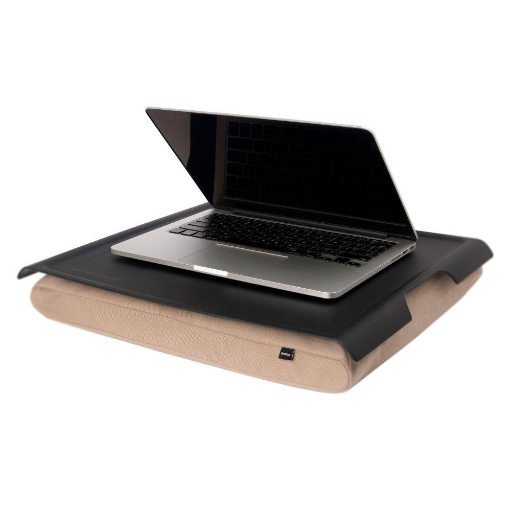 Bosign Laptop Schwarz-Natur Anti-Slip Knietablett Tablett Laptray