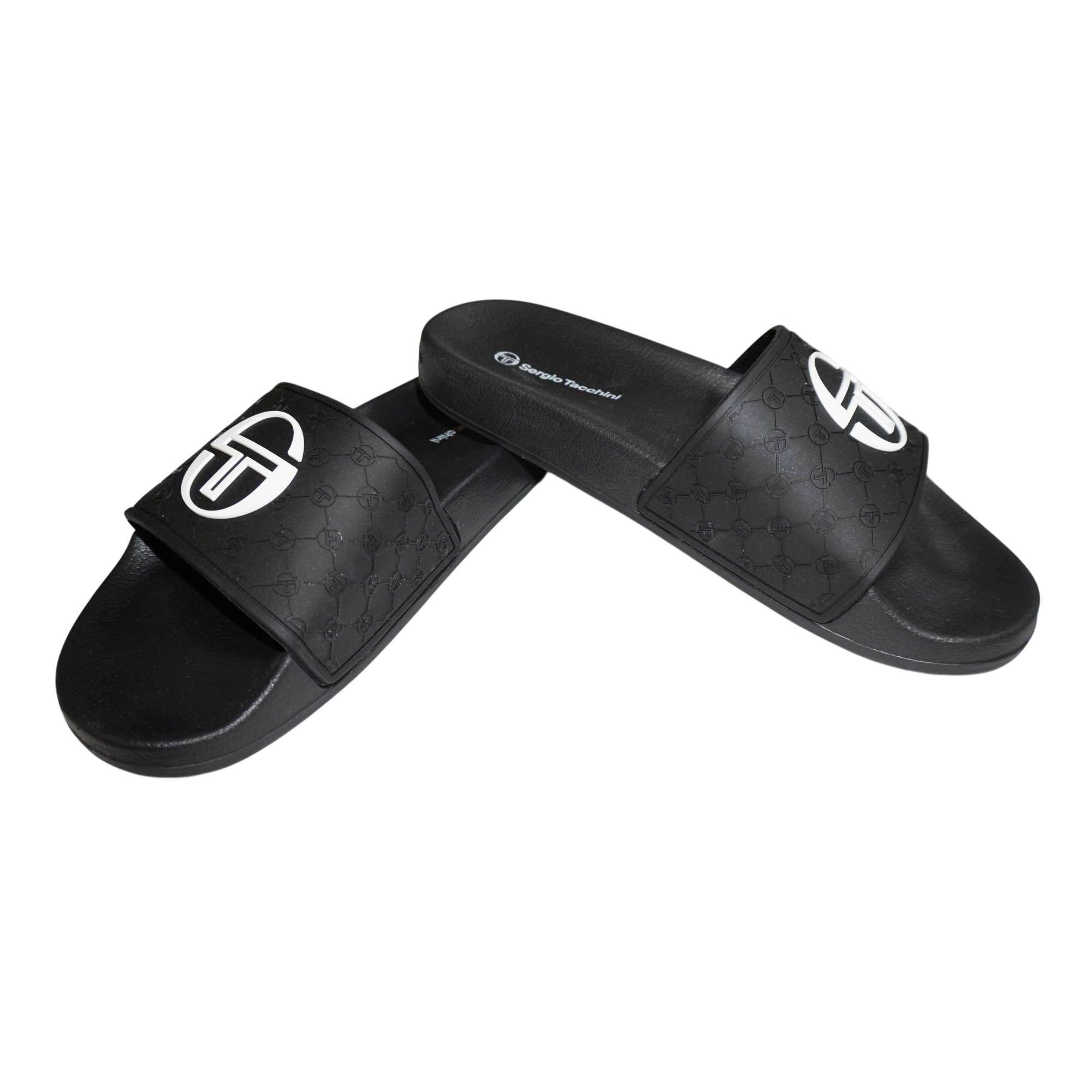 Sergio Tacchini Badelatschen Sergio Tacchini Laggo Badepantolette vorgeformtes Fußbett
