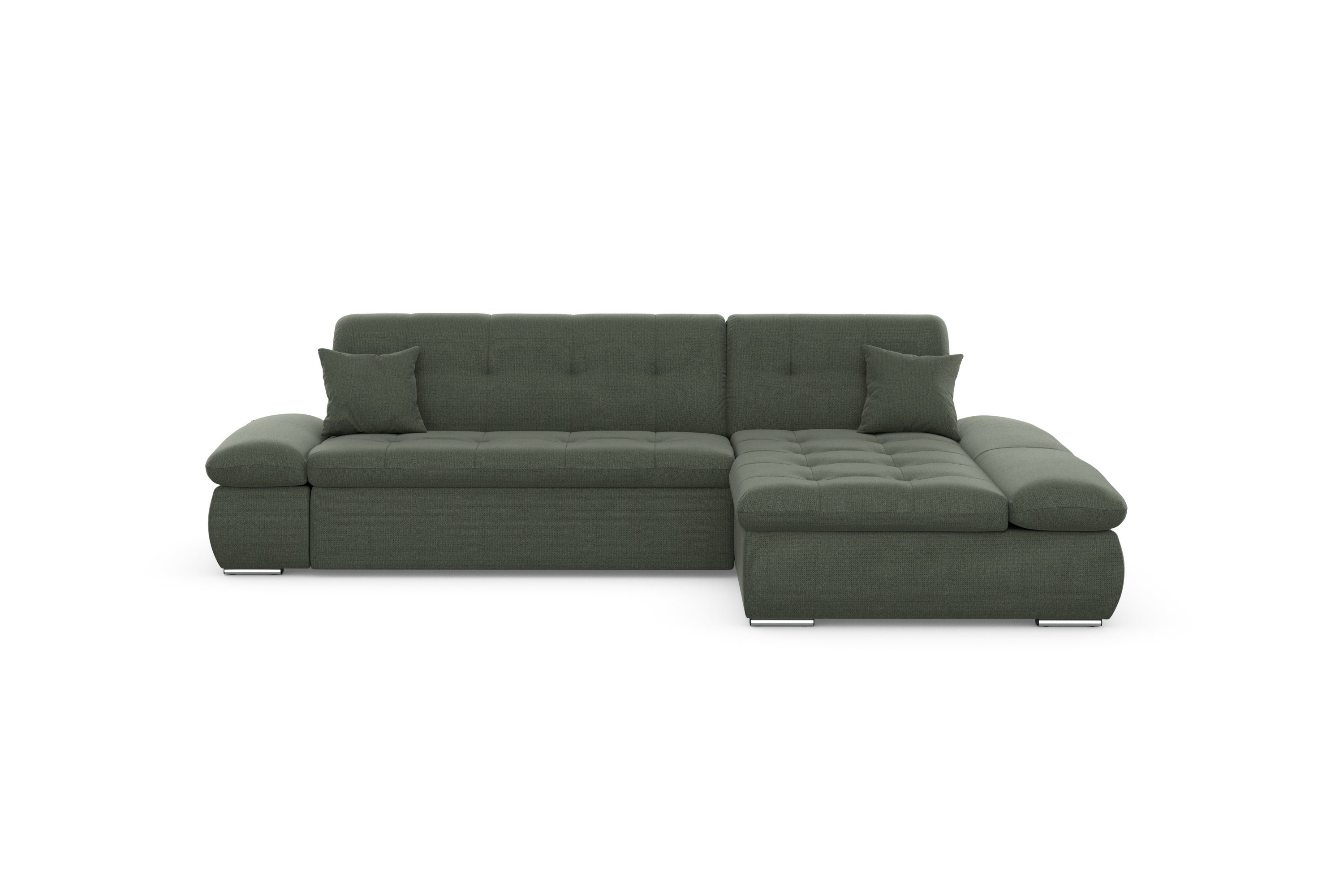 DOMO collection Ecksofa "Moric, L-Form, XXL-Sofa - Breite 300cm", wahlweise günstig online kaufen