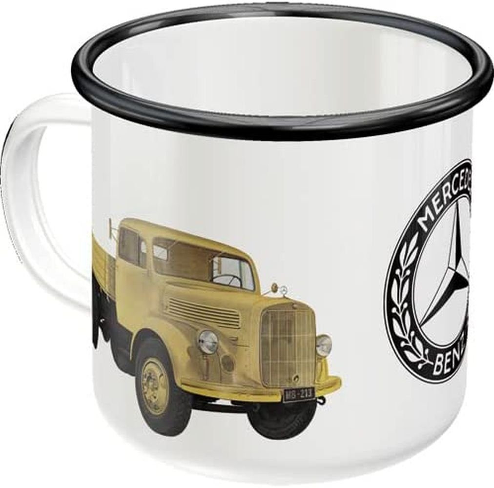 Truck - Models Daimler Nostalgic-Art - Emaille-Becher Tasse