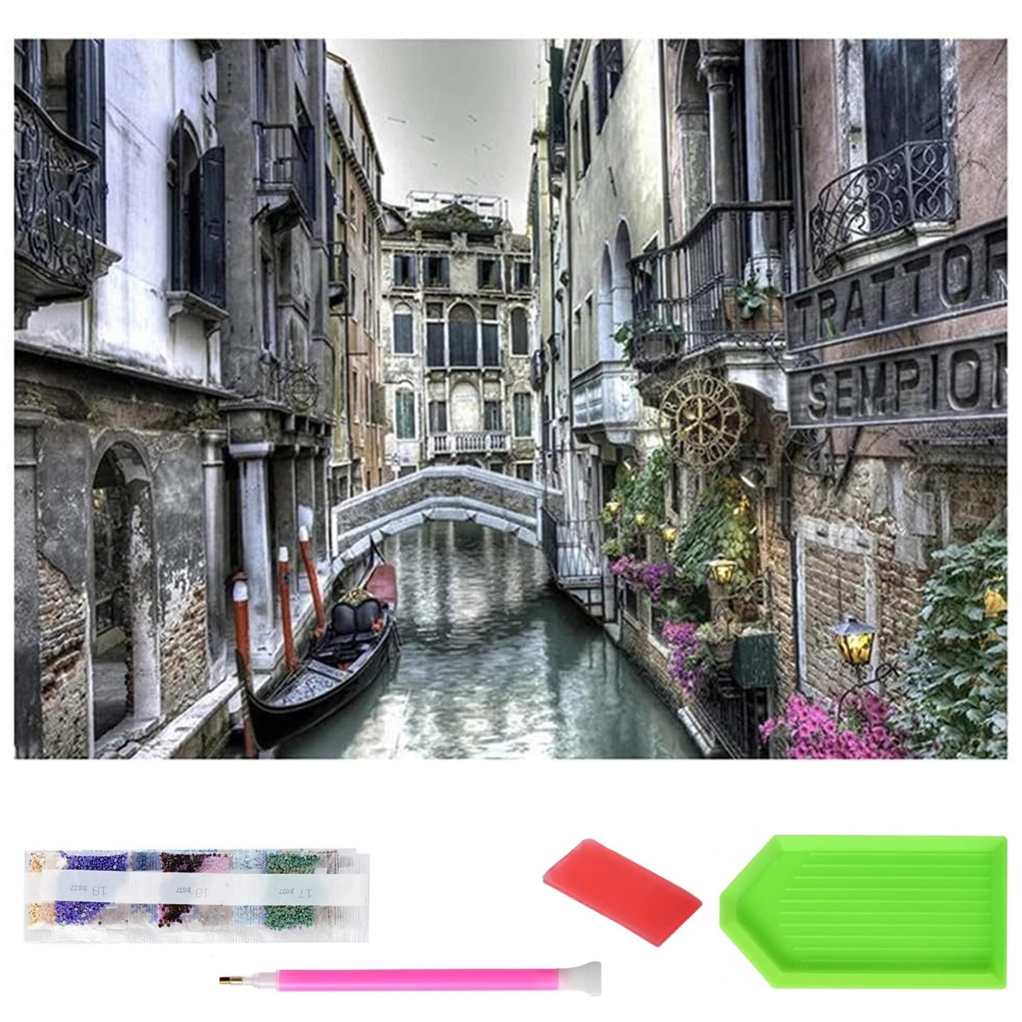 LA CUTE Malen nach Zahlen XXXL 5d Diamond Painting Venedig Malen nach Zahle günstig online kaufen