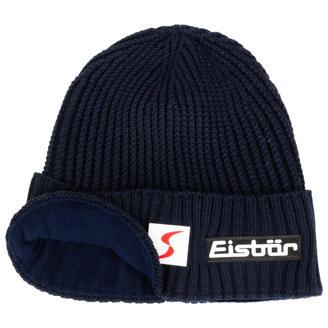 Eisbär Beanie (1-St) Strickmütze mit Umschlag, Made in Austria günstig online kaufen