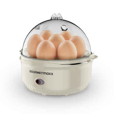 GOURMETmaxx Eierkocher "Retro", Anzahl Eier: 7 St., 350,00 W, Eierkochen ohne Topf und ohne geplatzte Eierschalen durch Eipick