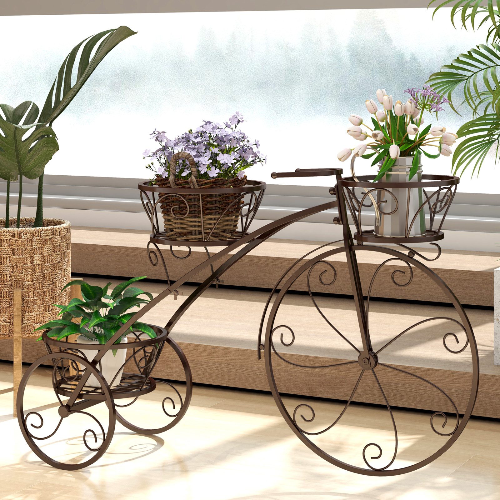 COSTWAY Blumenständer (1 St), Blumenregal, Pflanzenständer günstig online kaufen