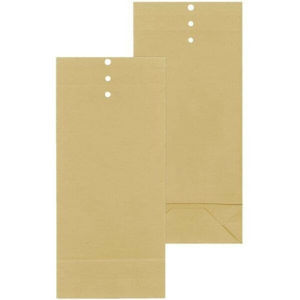 flexiPAK Einkaufsbeutel Musterbeutel 100x245x40 braun