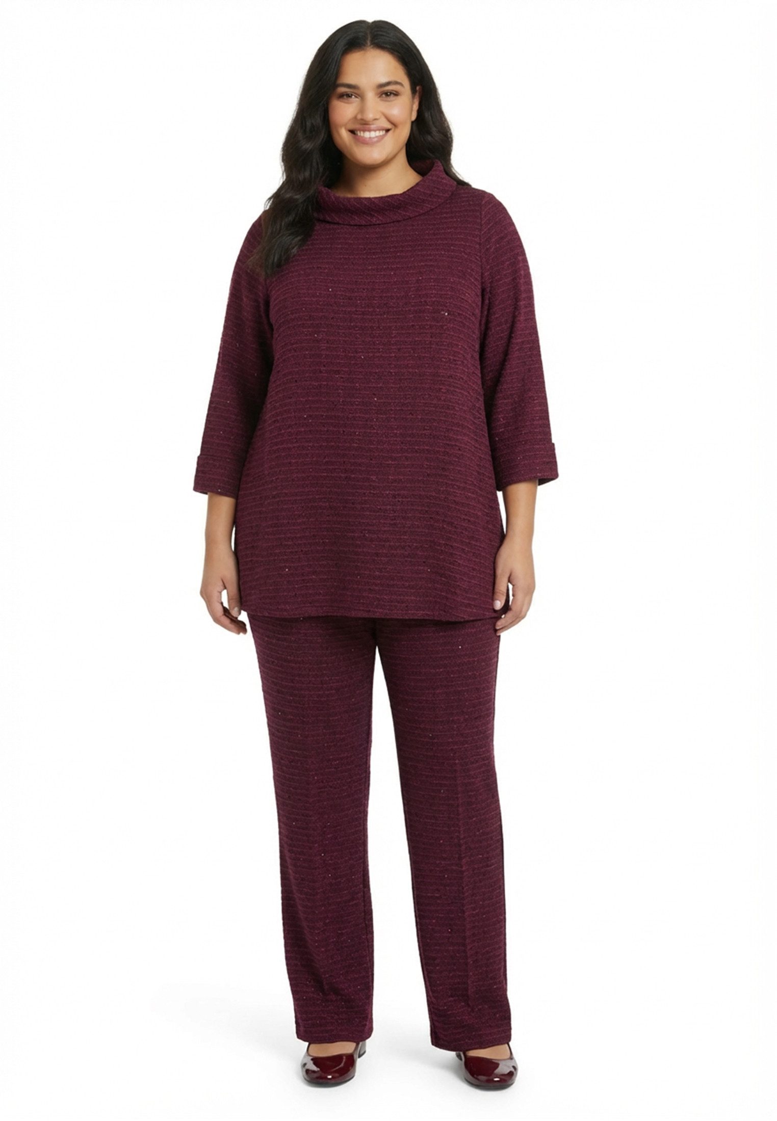 YOEK Bootcuthose Damen Hose Flare Fit