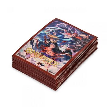 Bandai Schutzfolie One Piece - Official Sleeves 4 - The Three Captains - 70 Kartenhüllen
