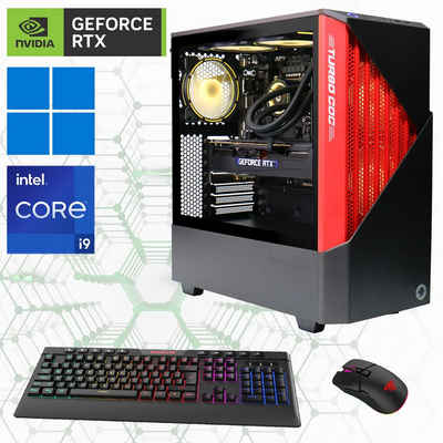 GAMEMAX Gaming-PC (Intel® Core i9 14900KF, RTX 4070 Ti Super, 32 GB RAM, 2000 GB SSD, Wasserkühlung, DDR5-RAM, PCIe SSD Gen4, Windows 11)