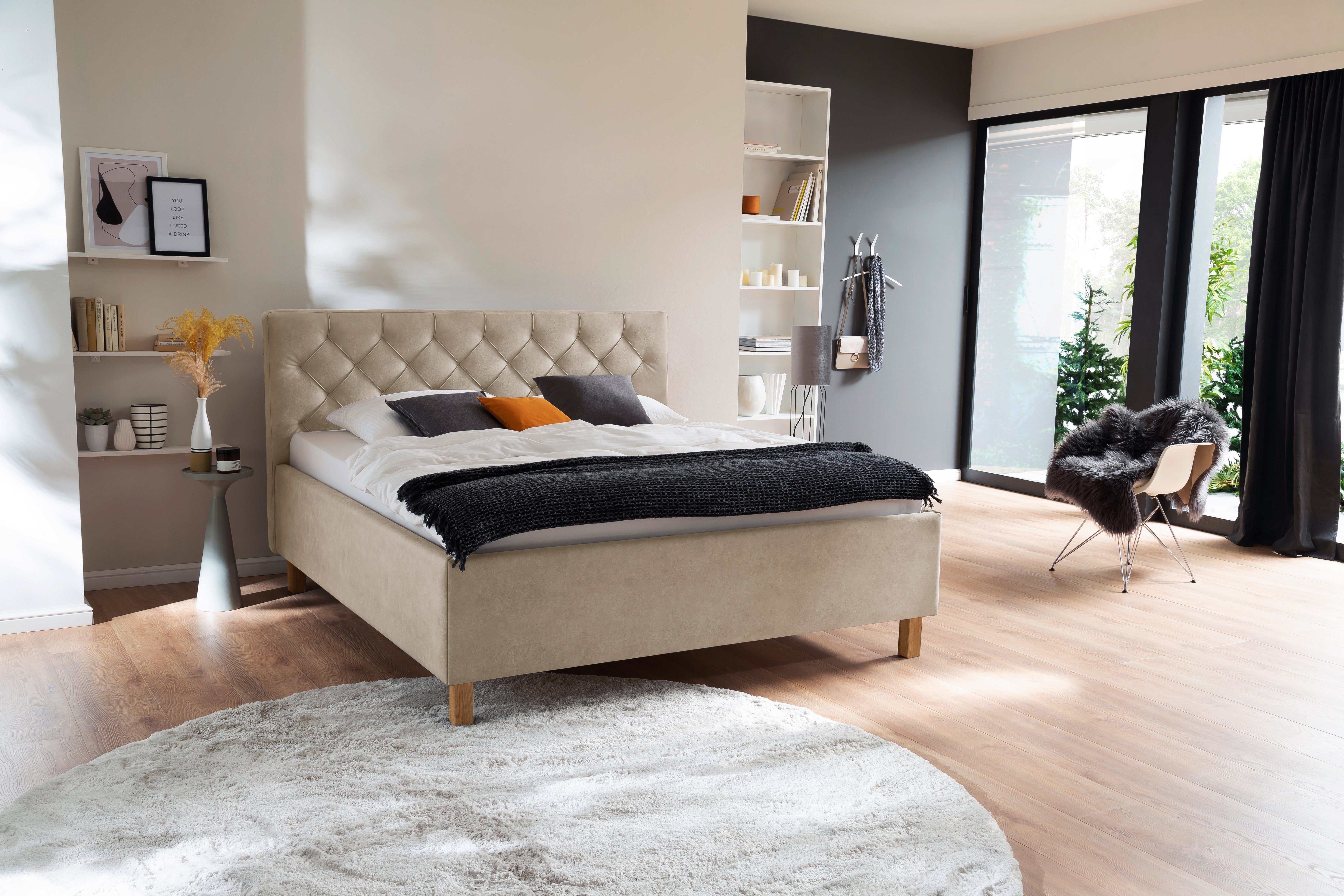 meise.möbel Polsterbett San Remo, mit Bettkasten