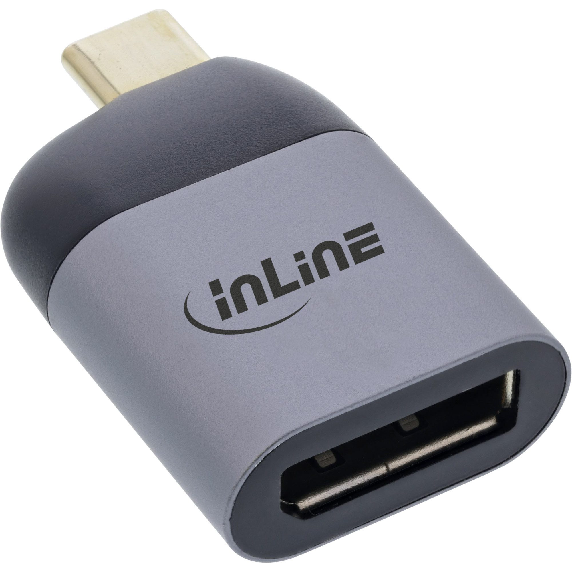 Mauspad InLine® USB Display Konverter USB Typ-C Stecker zu DisplayPort Buchse