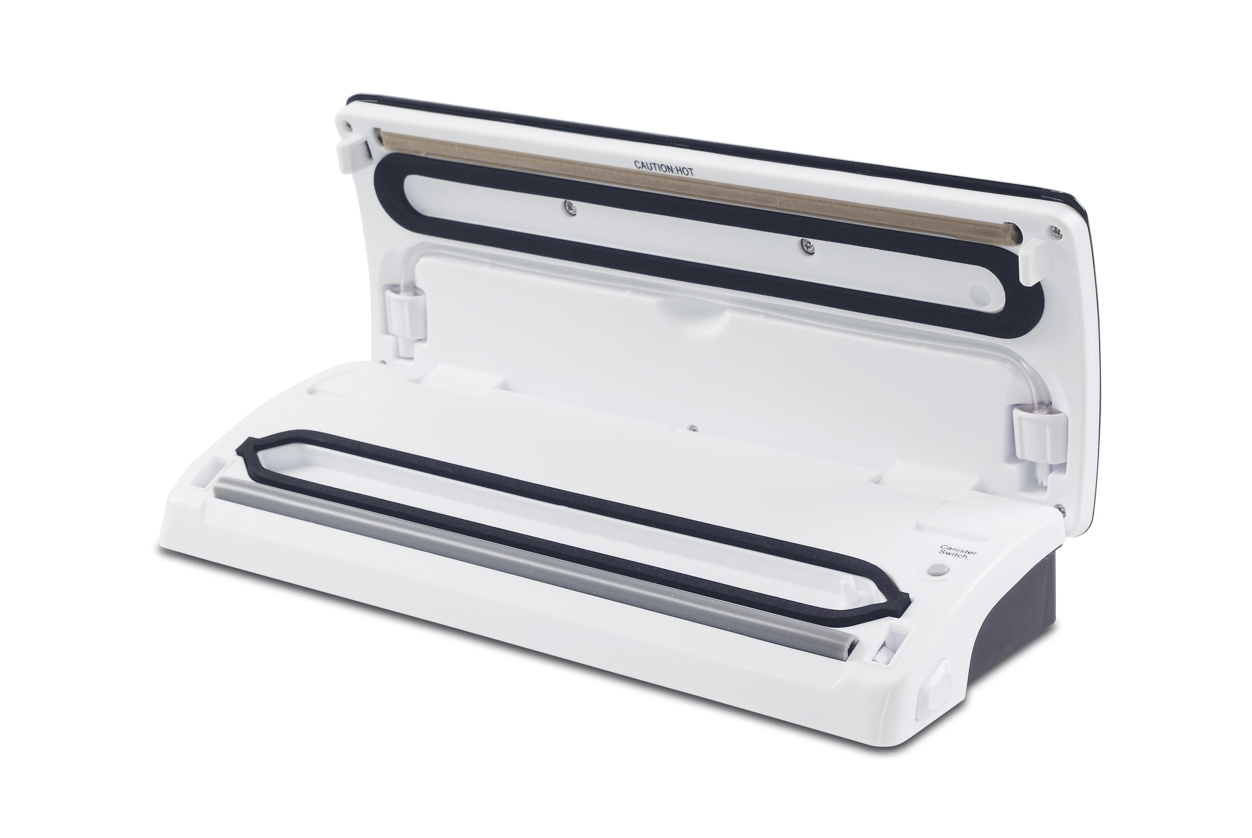 SOLIS OF SWITZERLAND Vakuumierer EasyVac Pro Typ 569, Rollenbreite 30 cm, 120W, 2,5 mm Schweißnaht, 0,8 Bar, Inklusive 10 beutel