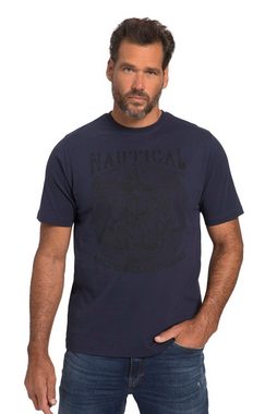JP1880 T-Shirt T-Shirts 2er-Pack Halbarm Shark Print Rundhals
